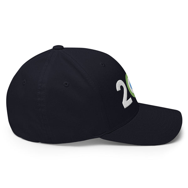 Area Code 206 - Seattle Curling Club Structured Twill Cap