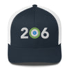 AREA CODE 206 - SEATTLE CURLING CLUB TRUCKER CAP