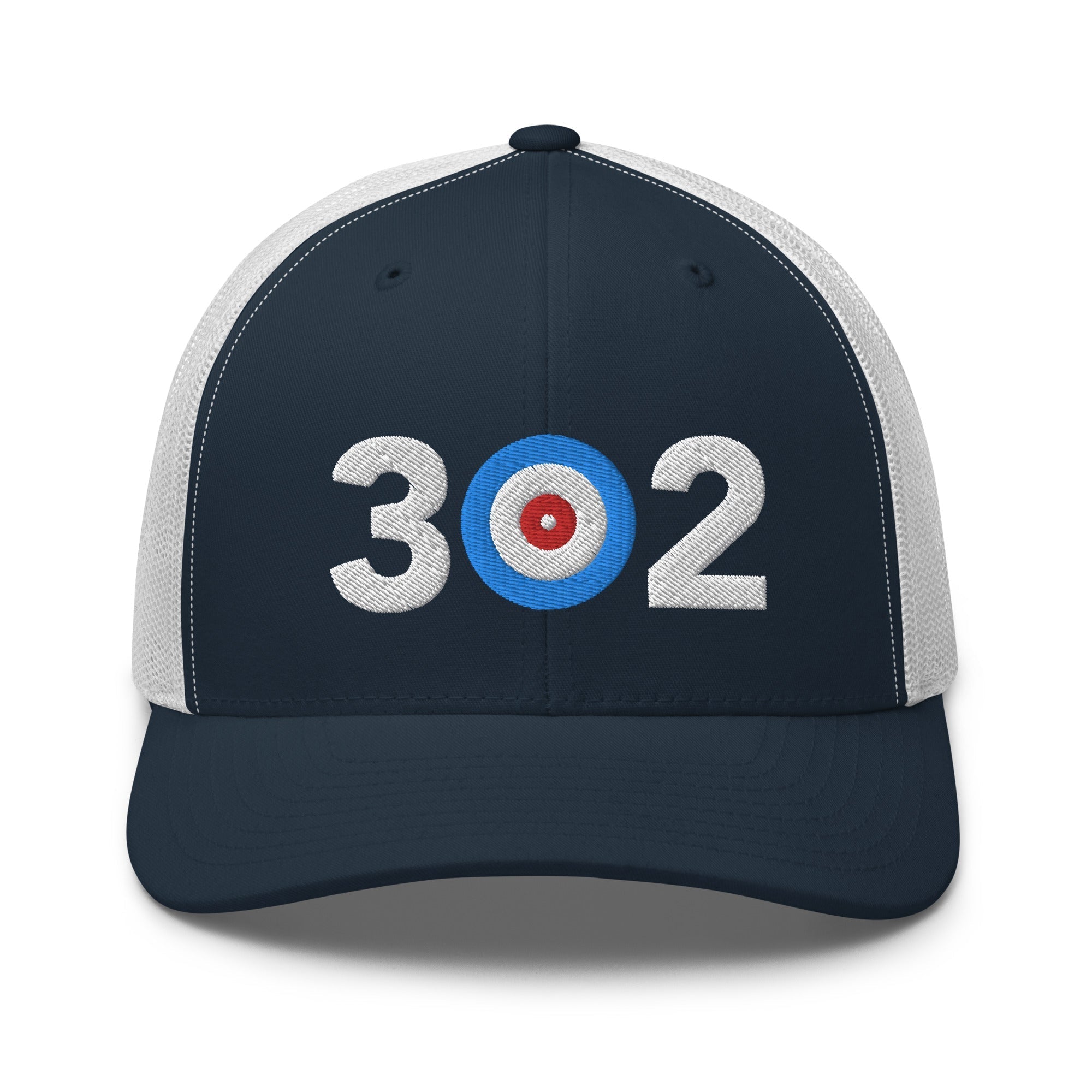 Area Code 302 - Delaware Curling Club Trucker Cap
