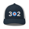 Area Code 302 - Delaware Curling Club Trucker Cap