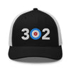 Area Code 302 - Delaware Curling Club Trucker Cap