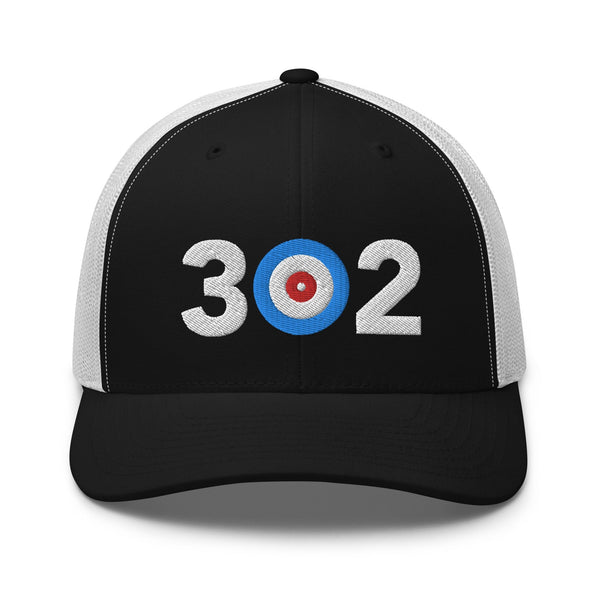Area Code 302 - Delaware Curling Club Trucker Cap