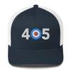 Area Code 405 - Oklahoma Curling Club Trucker Cap