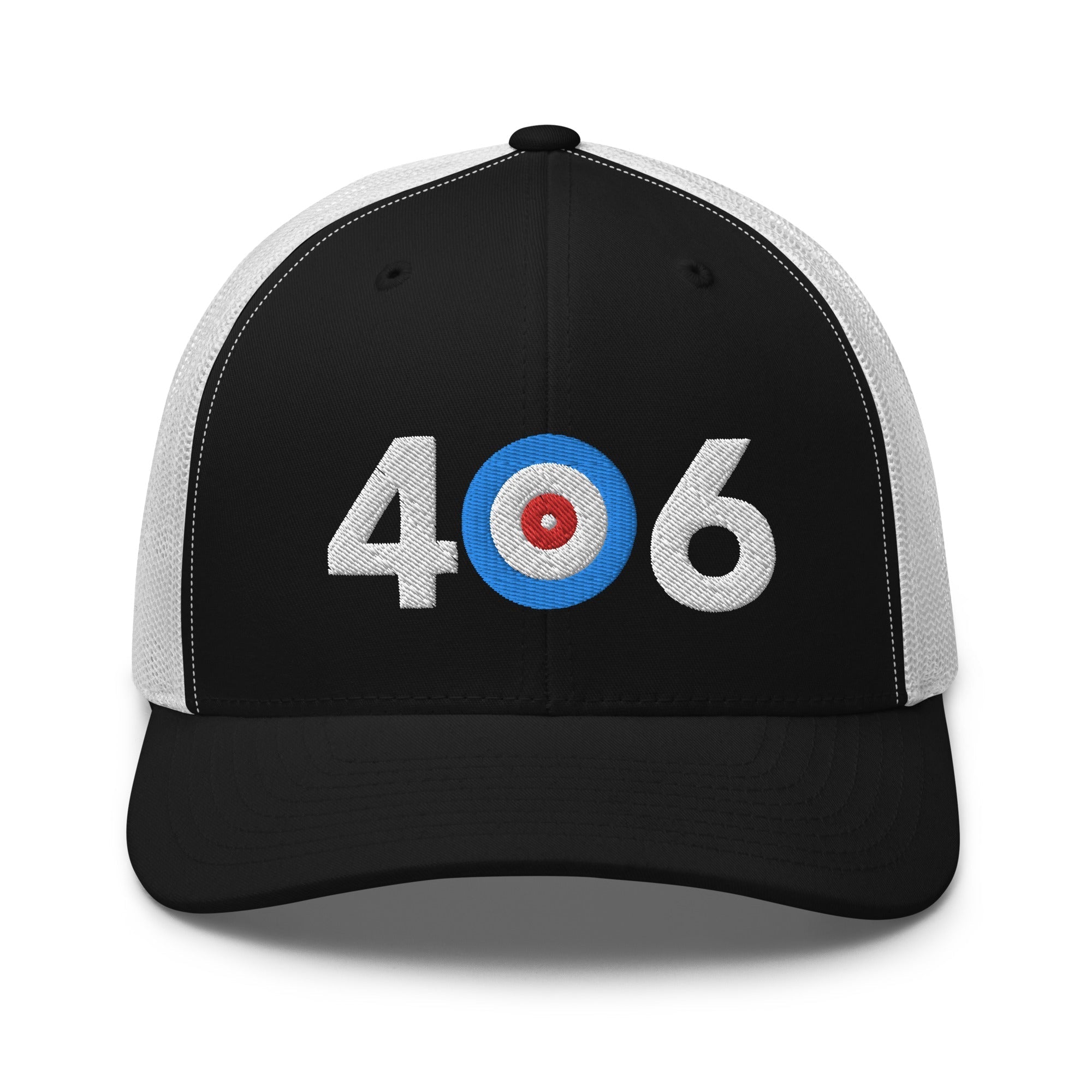 Area Code 406 - Montana Curling Club Trucker Cap