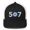 AREA CODE 507 - MINNESOTA CURLING CLUB TRUCKER CAP