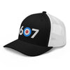 Area Code 607 - Ithaca New York Curling Club Trucker Cap