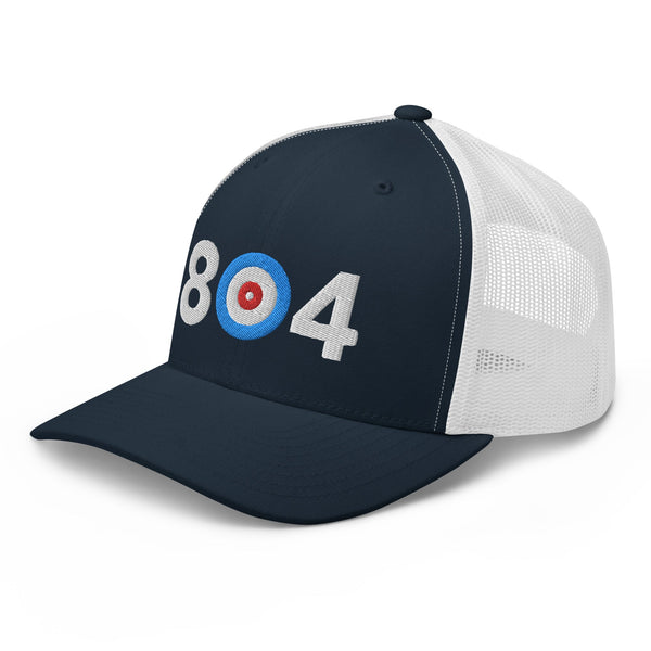 Area Code 804 - Virginia Curling Club Trucker Cap