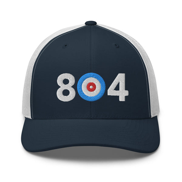 Area Code 804 - Virginia Curling Club Trucker Cap