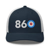 Area Code 860 - Connecticut Curling Club Trucker Cap