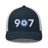 Area Code 907 - Alaska Curling Club Trucker Cap