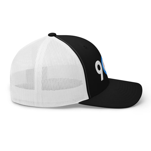 Area Code 907 - Alaska Curling Club Trucker Cap