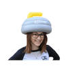 Blow Up Curling Rock Hat