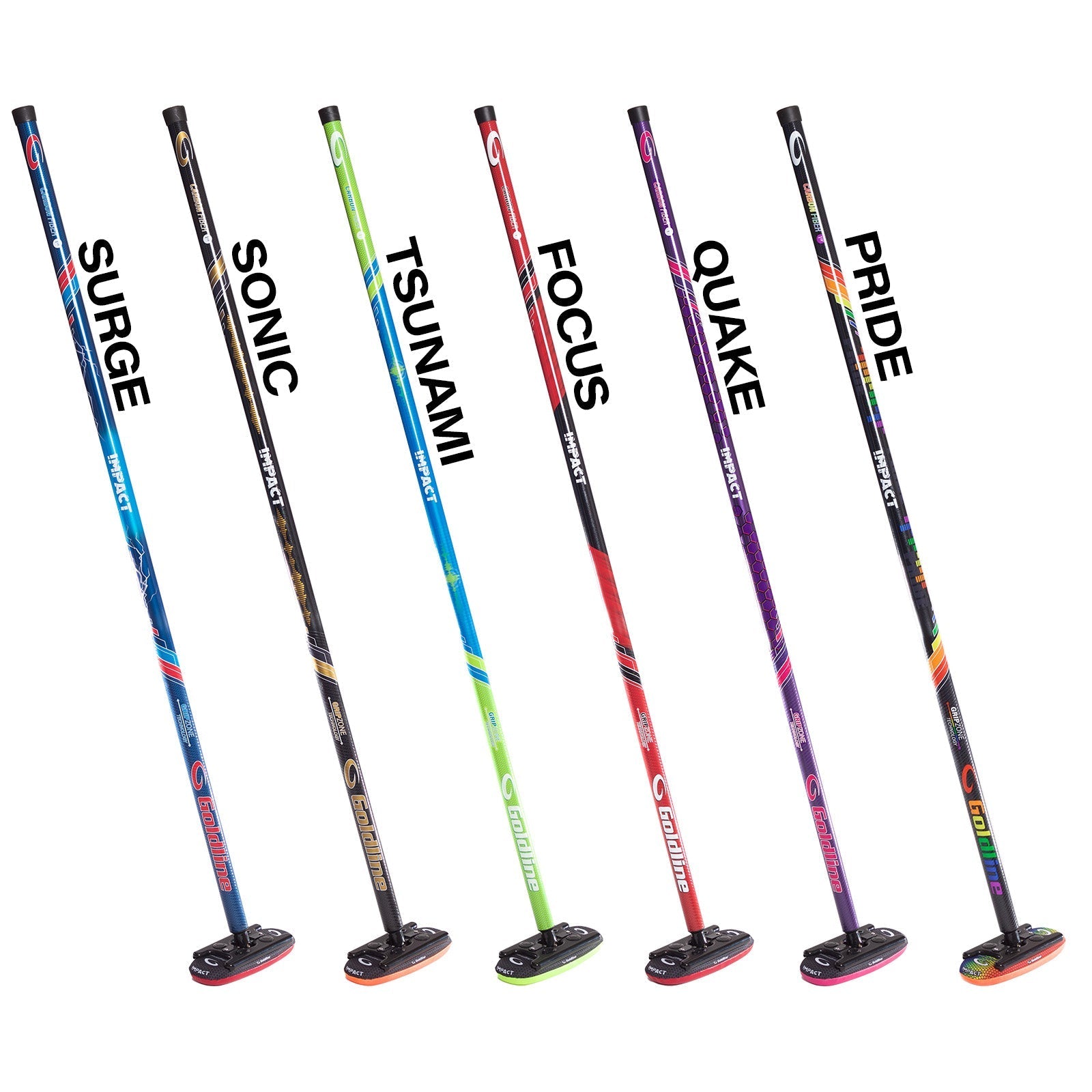Goldline Carbon Fiber Impact Curling Broom