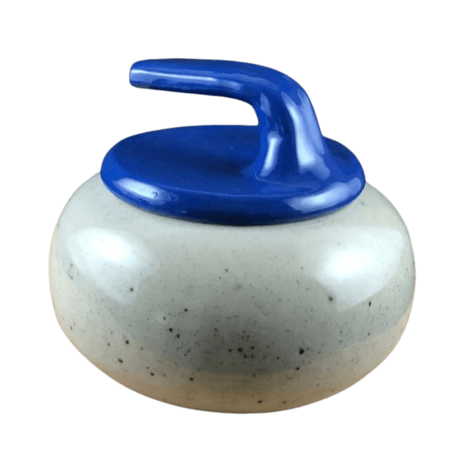 Ceramic Curling Stone Dish