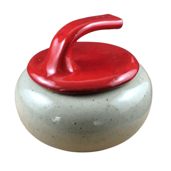 Ceramic Curling Stone Dish