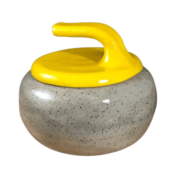 Ceramic Curling Stone Dish