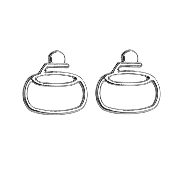 Curling Rock Earrings