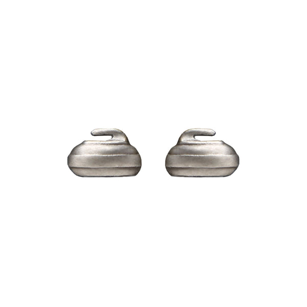 Curling Rock Stud Earrings
