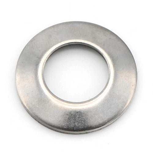 Curling Stone Washer - Beveled Stainless Steel