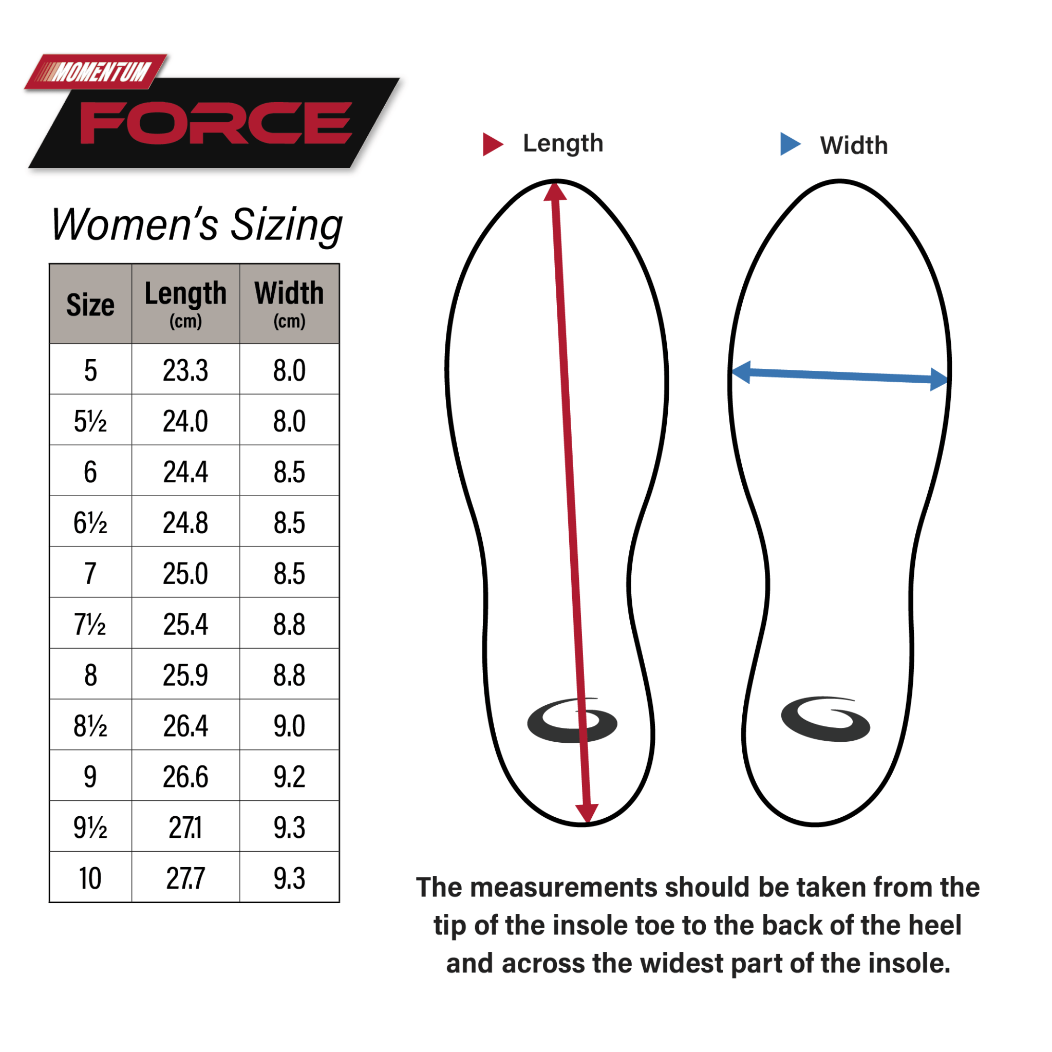 Goldline Women's Momentum Force Curling Shoes