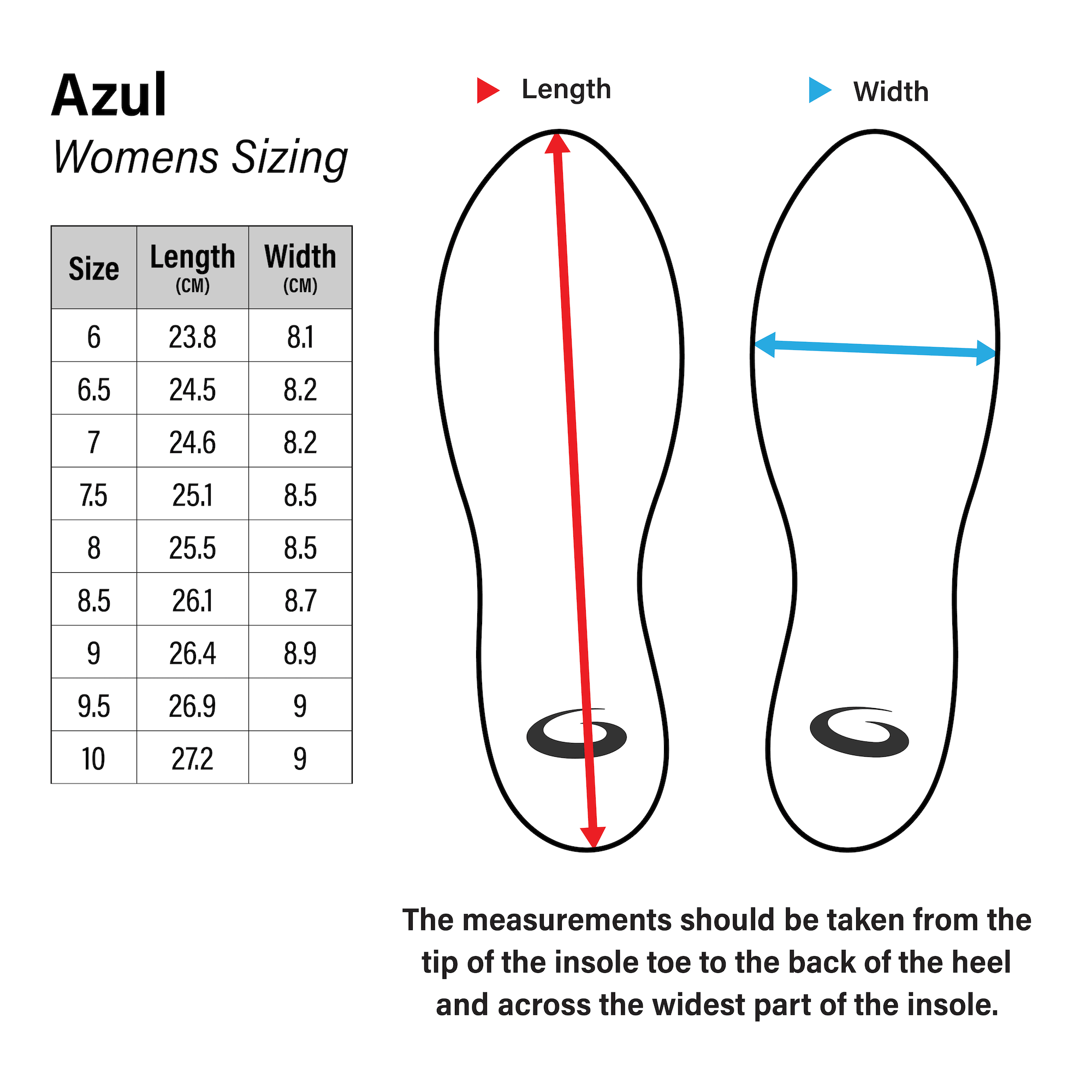 Goldline Women's Right Handed G50 Azul Curling Shoes (Speed 11)