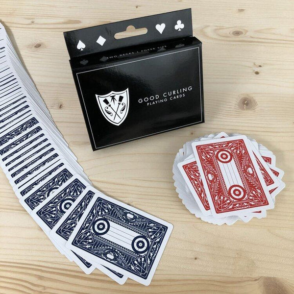 Good Curling Playing Cards