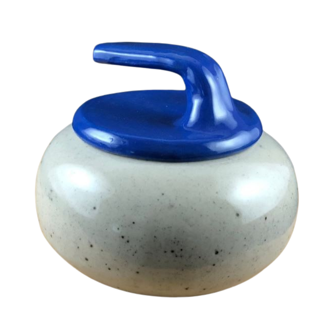 Ceramic Curling Stone Dish