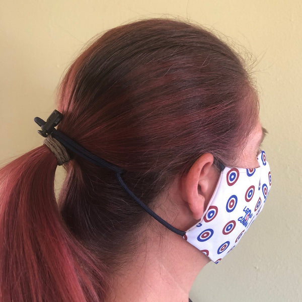 Let's Go Curling Face Mask