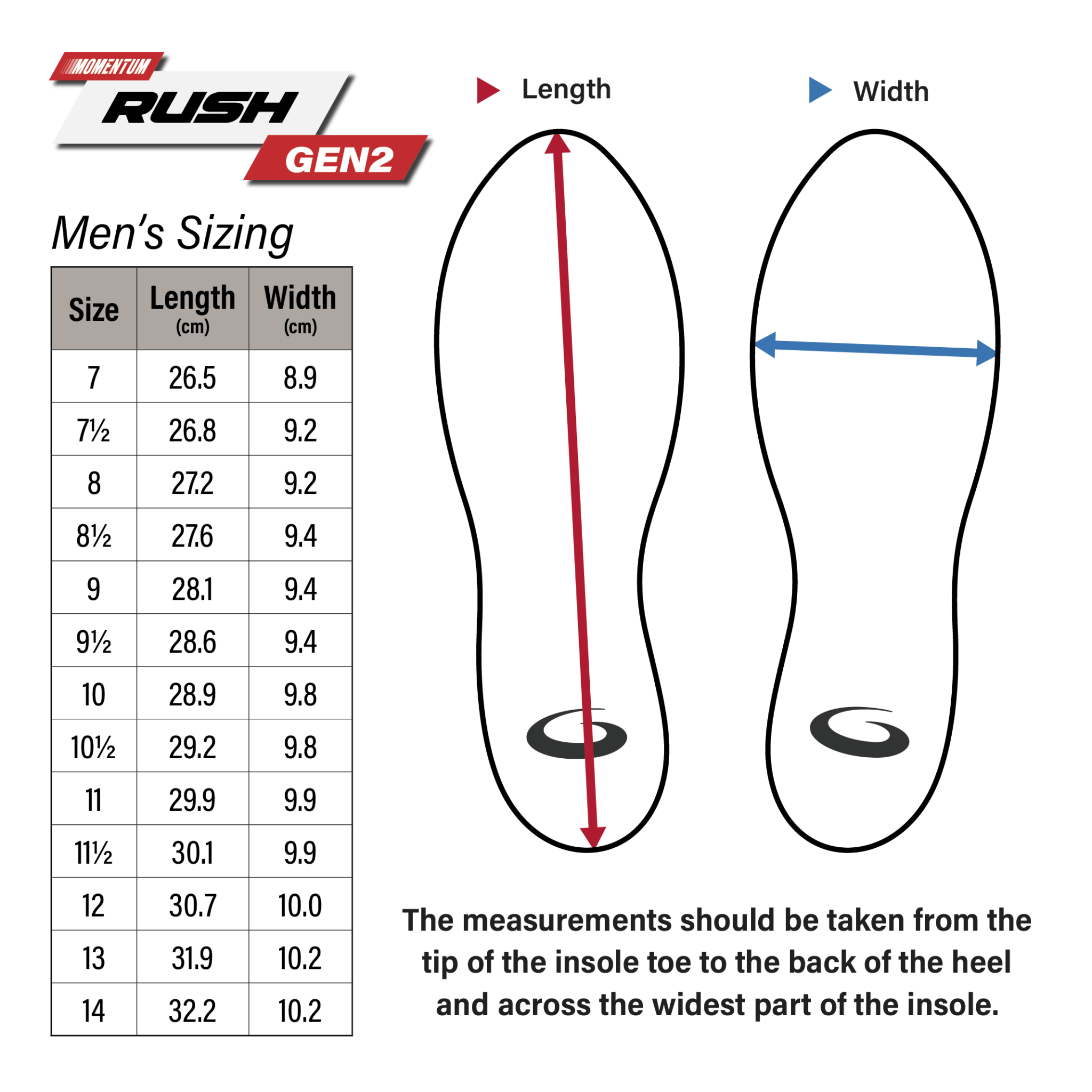 Men's Momentum Rush Gen 2 Curling Shoes