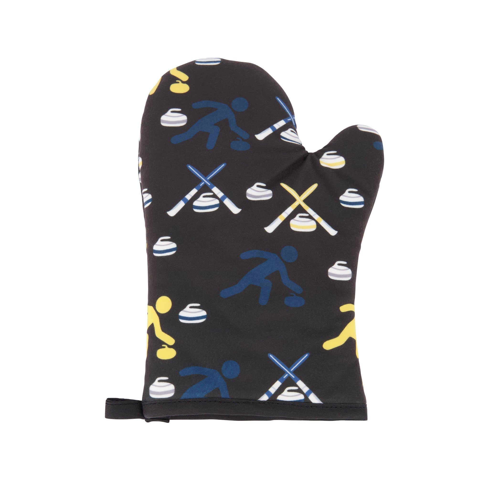 Novelty Curling Oven Mitts (Pair)