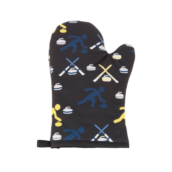 Novelty Curling Oven Mitts (Pair)
