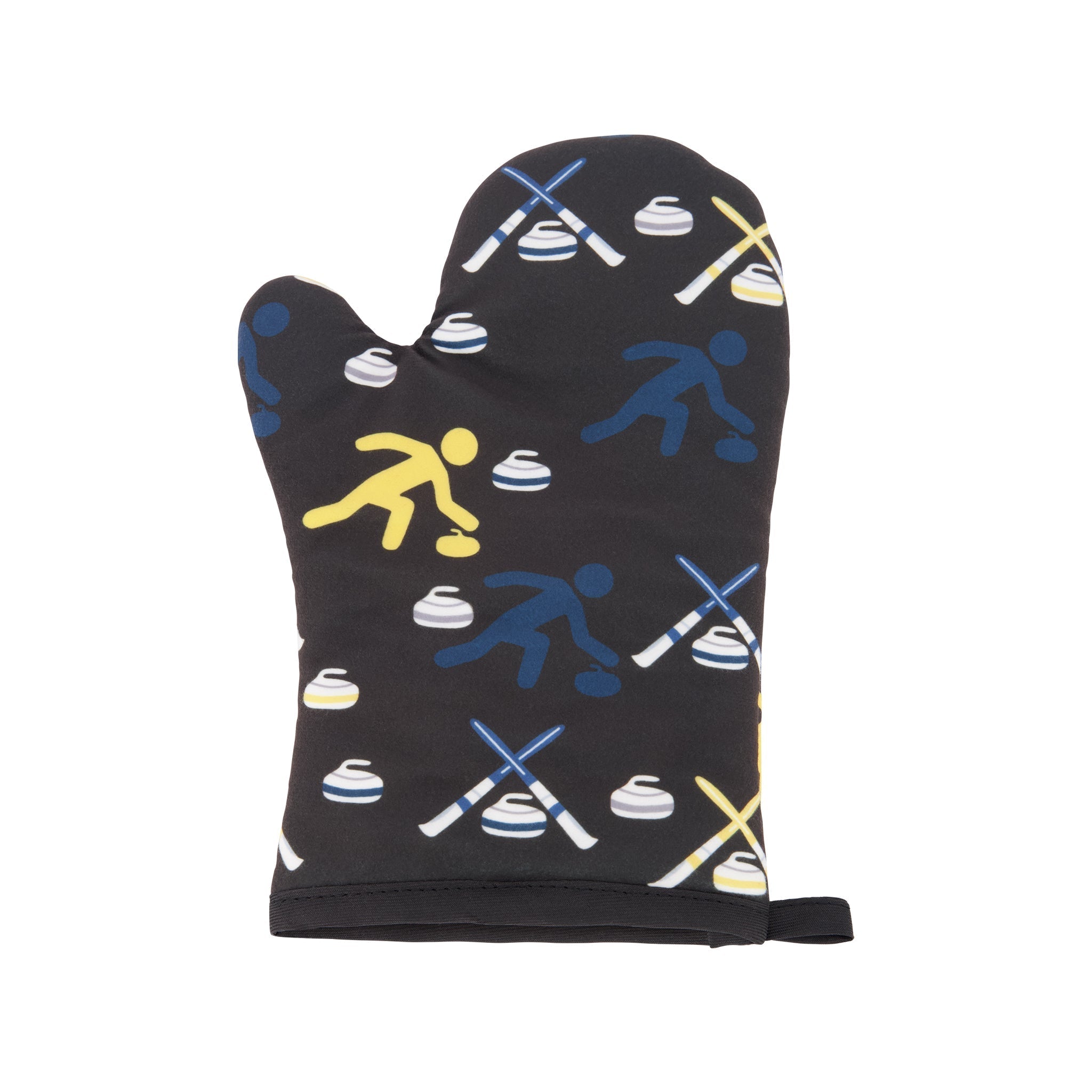 Novelty Curling Oven Mitts (Pair)