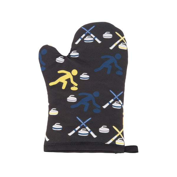Novelty Curling Oven Mitts (Pair)