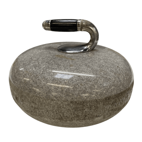 Retired Curling Rock for Decorative Use