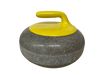 Retired Curling Rock for Decorative Use