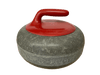 Retired Curling Rock for Decorative Use