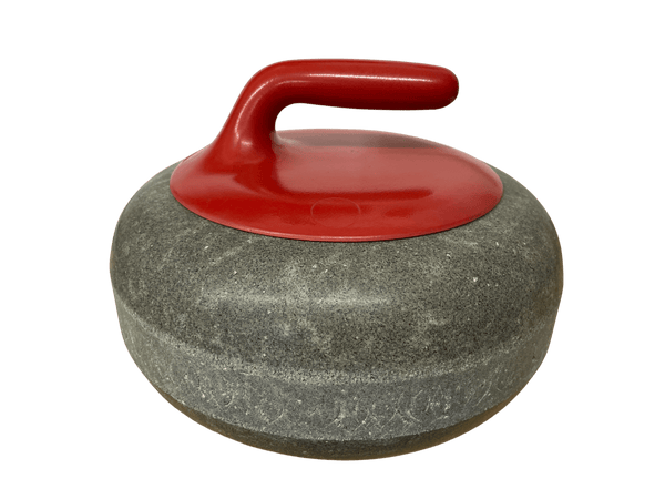 Retired Curling Rock for Decorative Use