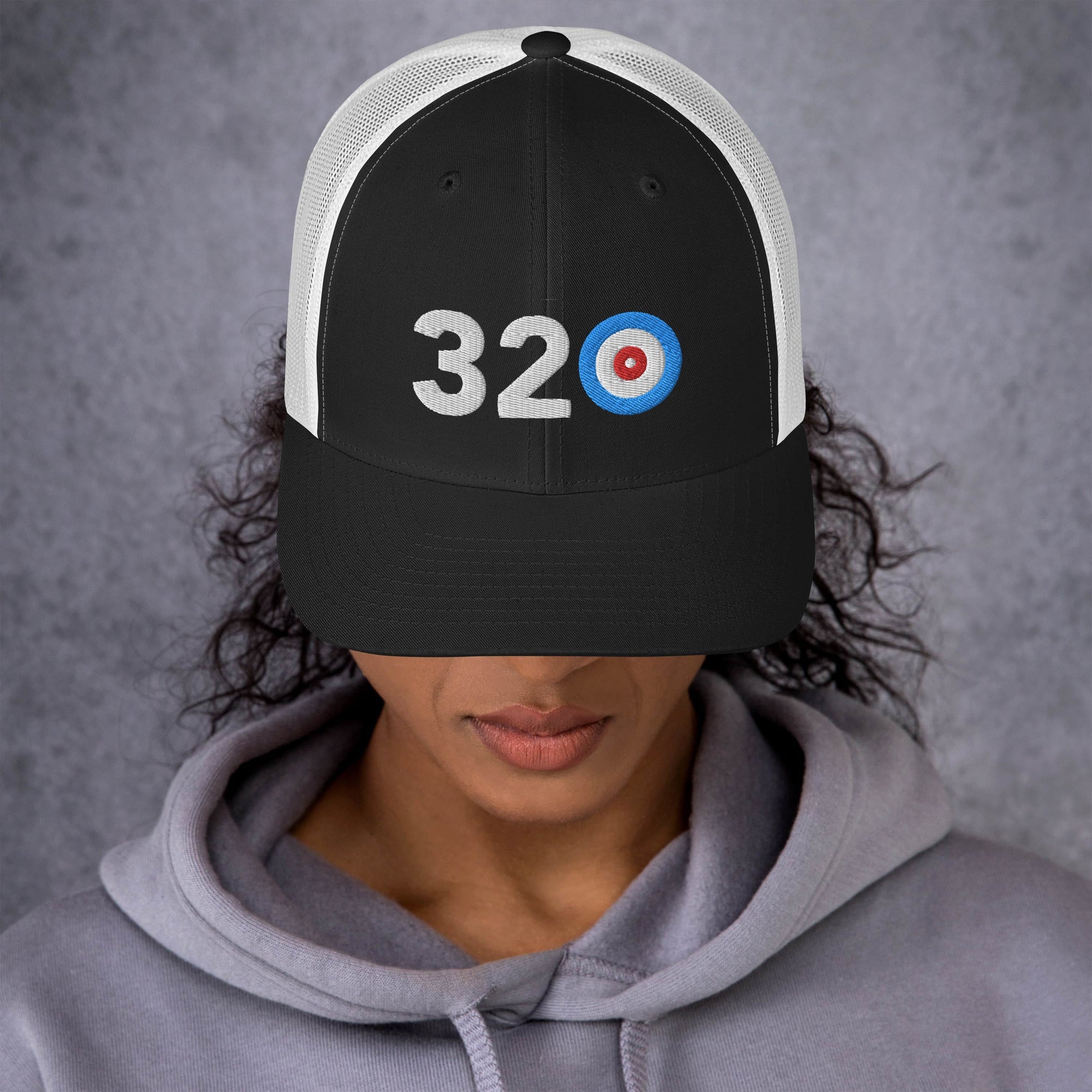 320 Area Code - Minnesota Curling Club Trucker Cap