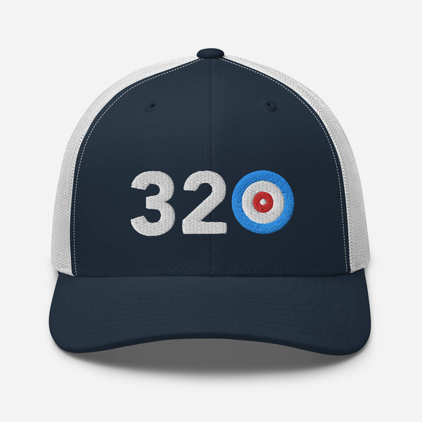 320 Area Code - Minnesota Curling Club Trucker Cap