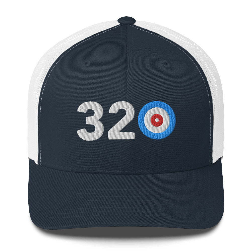 320 Area Code - Minnesota Curling Club Trucker Cap