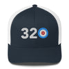 320 Area Code - Minnesota Curling Club Trucker Cap