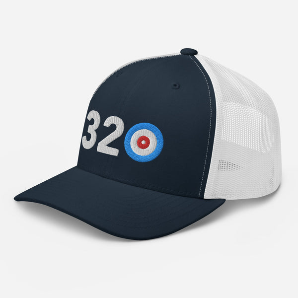 320 Area Code - Minnesota Curling Club Trucker Cap