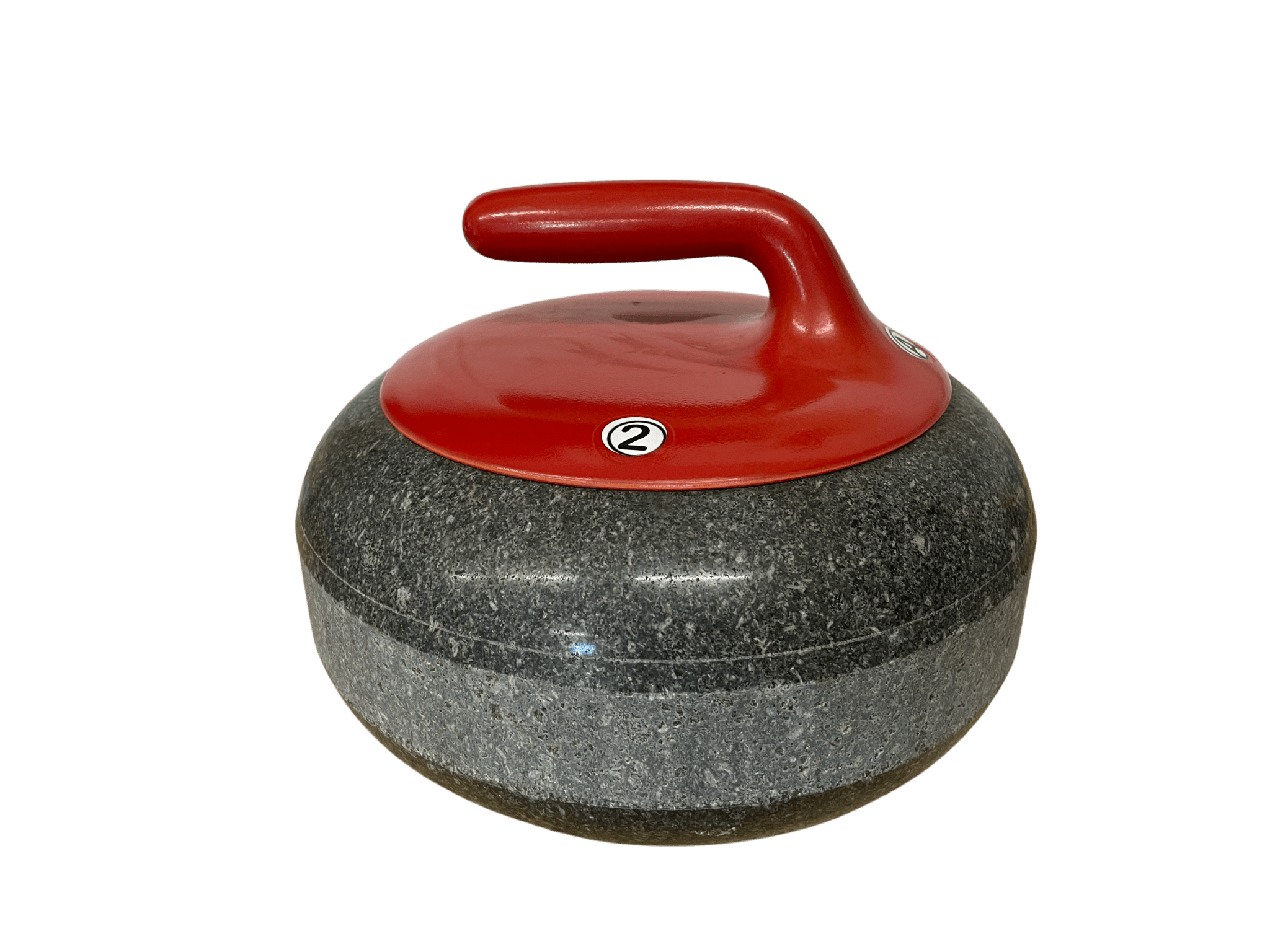 Set of 16 Blue Trefor Curling Rocks (Used, No Inserts)