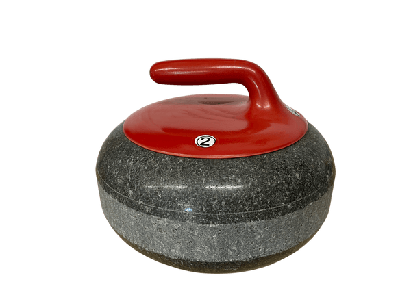 Set of 16 Blue Trefor Curling Rocks (Used, No Inserts)