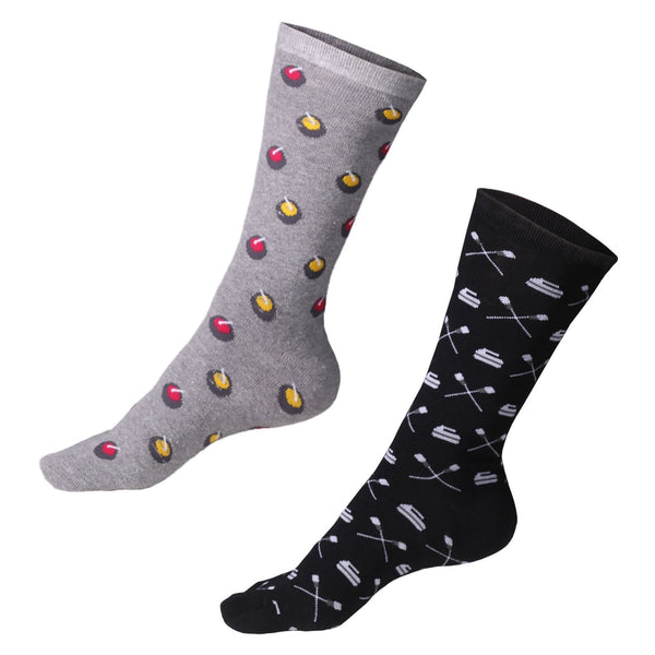 Sticks and Stones Curling Socks