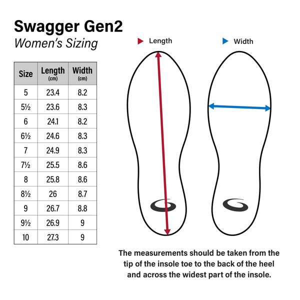 Swagger Gen 2: Women's G50 Double Gripper Curling Shoes