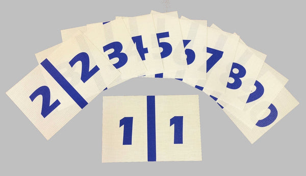 Sweep Zone Numbers