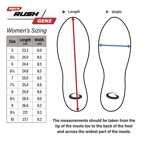 Women's Momentum Rush Gen 2 Curling Shoes