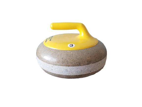 Tileset "Real Rock" Junior Composite Curling Stone with Plastic Handle