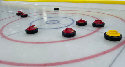 Steel Rocks for Outdoor Curling / Recreational Use